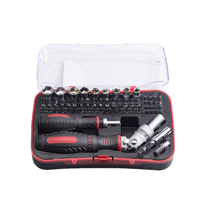 Engineerplace - 61 in 1 Ratchet Set